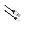 Kabel nabíjecí magnetický USB 2.0 A - Lightning konektor / 1 m