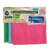 Švédské utěrky Clanax z mikrovlákna - 30 x 30 cm / 3 ks