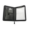 Spisovka se A5 zipem a blokem oficio - černá