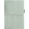 Diář Filofax Domino Soft - osobní / seagrass pastelová zelená