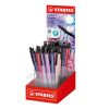 Kuličkové pero STABILO® pointball NatureCOLORS Wildflowers - sada 38 ks