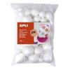 Polystyrénové koule APLI Jumbo / mix velikostí / 100 ks