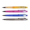 Kuličkové pero Spoko 0112 - barevný mix transparentní