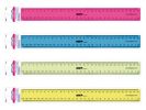 Pravítko 30 cm - mix barev