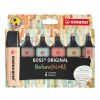 Zvýrazňovač STABILO® BOSS ORIGINAL NatureCOLORS / sada 6 ks