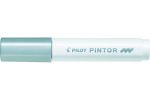 Popisovač Pilot Pintor M / stříbrná
