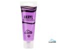 Akrylová barva LUMA - METAL / 75 ml / fialová