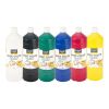 Temperové barvy v lahvi - 6 x 1000 ml