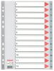 Rozdružovač A4 plastový šedý Esselte - 1 - 12