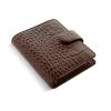 Diář Filofax Classic Croc - kapesní / kaštanová