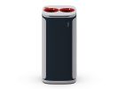Odpadkový koš KOBRA WASTEE na kov - 60 L / červená