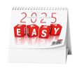 Kalendář stolní pracovní Easy / BSA5