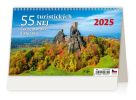 Kalendář stolní obrázkový 55 turistických nej… / S24