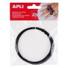 Modelovací drát APLI černý / šířka 1,5mm / délka 5m