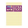 Samolepicí bločky Stick´n by Hopax Extra Sticky - 101 x 150 mm / linka / 90 lístků / pastelová žlutá