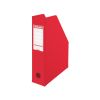 Stojan na spisy Economy - červená / hřbet 70 mm