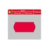 Etikety do etiketovacích kleští - 26 x 12 mm Contact / červená