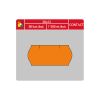 Etikety do etiketovacích kleští - 26 x 12 mm Contact / oranžová