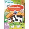Omalovánky A4 se samolepkami - Farma