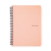 Blok kroužkový PASTELINi - A5 / linka / oranžová