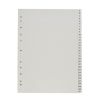 Rozdružovač A4 plastový šedý - 1 - 31