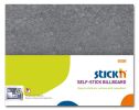 Nástěnka samolepicí Stick´n by Hopax - design korek / šedá