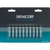 Baterie Sencor alkalické - baterie mikrotužková AAA / 10 ks