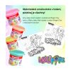 Modelovací hmota KORES MAGIK CLAY PASTEL LOLLIPOPZ - klasické barvy 4x40 g