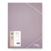 Box na spisy A4 Spoko ReLeaf Soft touch s gumou - levandulová