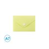 Spisové desky s drukem LUMA - A7 / pastelová žlutá