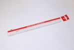 pravítko 30cm transparentní