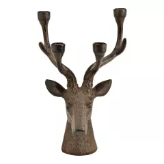 Adventní svícen jelen 34 cm