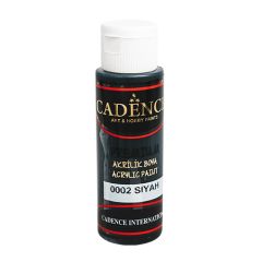 CADENCE  Akrylová barva CADENCE Premium, černá, 70 ml