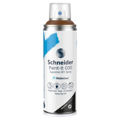 SCHNEIDER  Akrylový sprej Schneider Paint-It 030 - hnědý