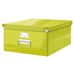 Archivační krabice, A3, lakový lesk, LEITZ Click&Store, zelená