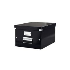 Archivační krabice CLICK&STORE, A4, černá