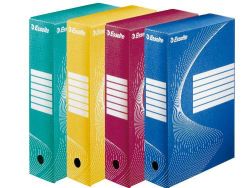 ESSELTE  Archivační krabice Esselte, 100 mm žlutá