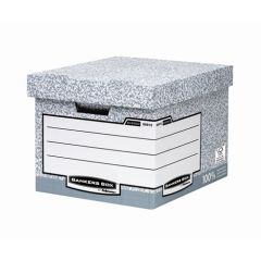 Archivní kontejner, kartónový, standard, BANKERS BOX® SYSTEM by FELLOWES®