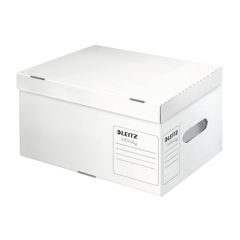 Archivní kontejner, recyklovaný karton, LEITZ Infinity, bílý