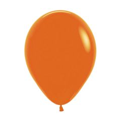 LUKY  Balón Solid 25 cm, oranžový /100ks/