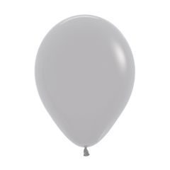 LUKY  Balón Solid 25 cm, šedý /100ks/