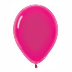 Balón Solid 25 cm - tmavě růžový /100ks/