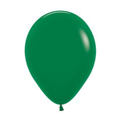 LUKY  Balón Solid 25 cm, tmavě zelený /100ks/
