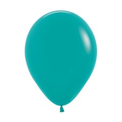 LUKY  Balón Solid 25 cm, tyrkysový /100ks/