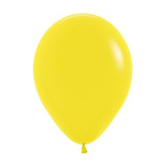 LUKY  Balón Solid 25 cm, žlutý /100ks/