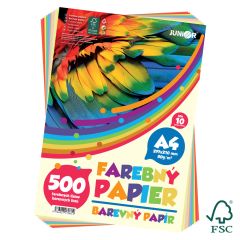 Kopírovací papír A4 80g 500-10 mix (pastel + NEON)
