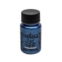 CADENCE  Barva akrylová Cadence D. Metalic, modrá, 50 ml