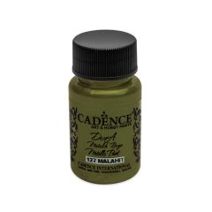 Barva akrylová Cadence D. Metalic, zlatozelená, 50 ml