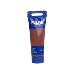 Barva akrylová MILAN 75 ml - hnedá sienna