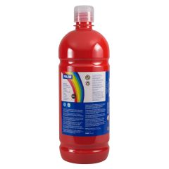 Barva temperová 1000ml červená rumělka